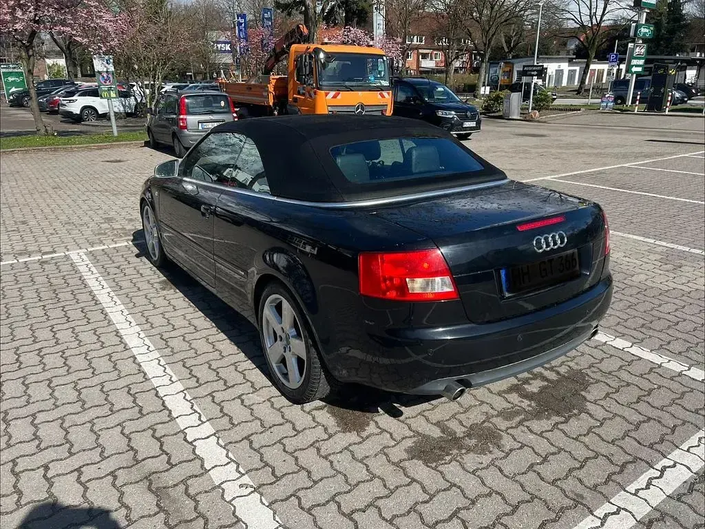 Gebraucht Audi A4 Cabriolet S-Line 220 PS (161 kW) 2002 Schwarz Cabrio