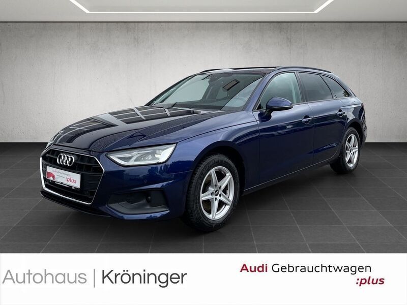 Navarrablau metallic Gebraucht 2022 Audi A4 Ambiente Kombi | 26.990 € (Guter Preis) - Bild 1/4