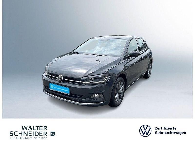 Grau Gebraucht 2021 VW Polo Highline Limousine | 17.850 € (Fairer Preis) - Bild 1/4