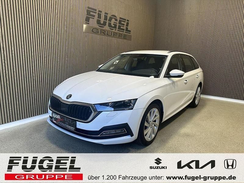 Weiß Gebraucht 2020 Skoda Octavia First Edition Kombi | 20.999 € (Guter Preis) - Bild 1/4