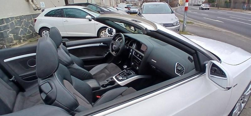 Gebraucht Audi A5 Cabriolet S-Line 170 PS (125 kW) 2014 Weiß Cabrio