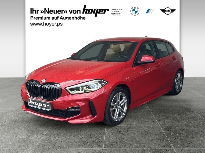 Melbourne red Gebraucht 2021 BMW 118 M Sport Kleinwagen | 22.990 € (Fairer Preis) - Bild 1/4