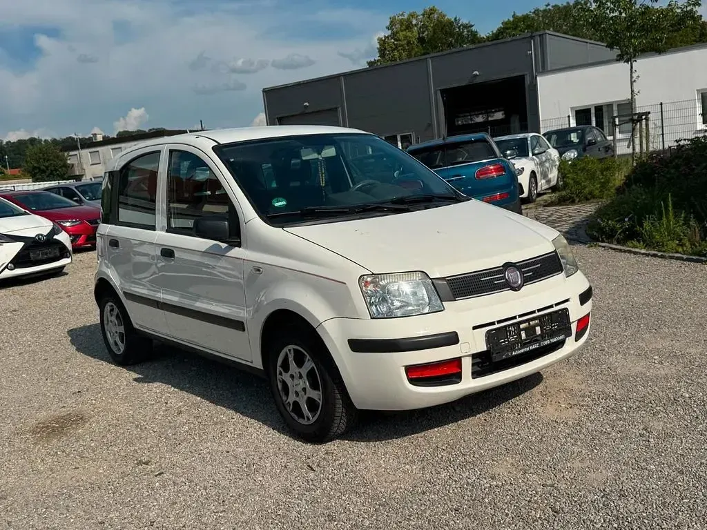 Gebraucht Fiat Panda Active 54 PS (39 kW) 2009 Weiß Kleinwagen
