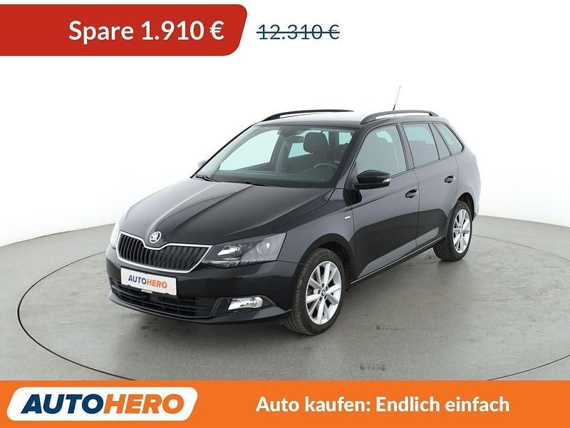 Schwarz Gebraucht 2018 Skoda Fabia Clever Kleinwagen | 10.400 € (Fairer Preis) - Bild 1/3