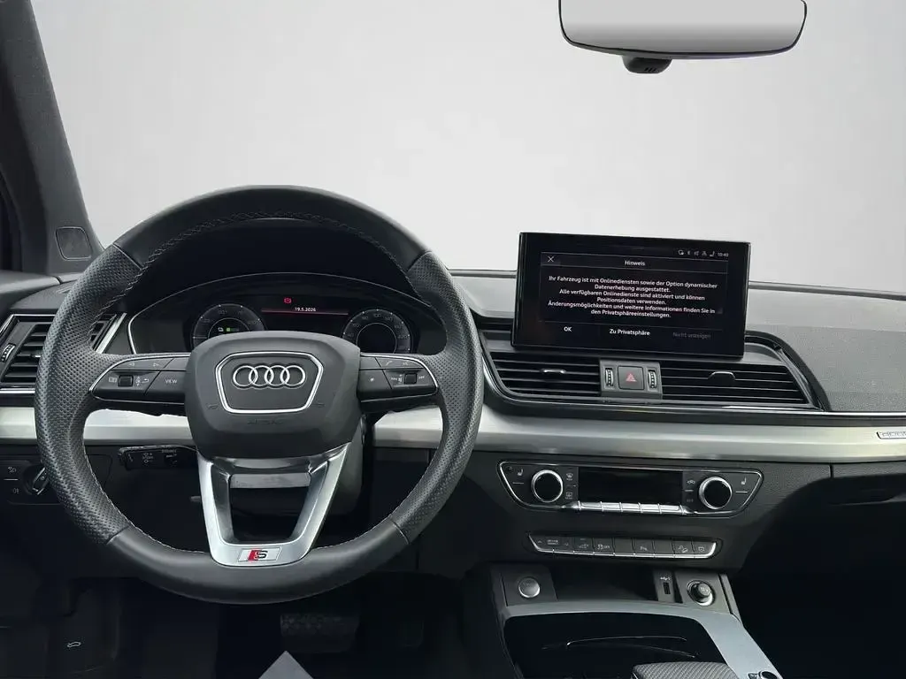 Gebraucht Audi Q5 S-Line 299 PS (219 kW) 2023 Navarrablau metallic SUV