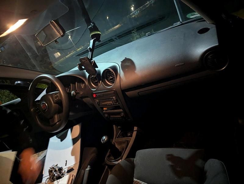 Gebraucht Seat Ibiza 86 PS (63 kW) 2008 Schwarz Kleinwagen