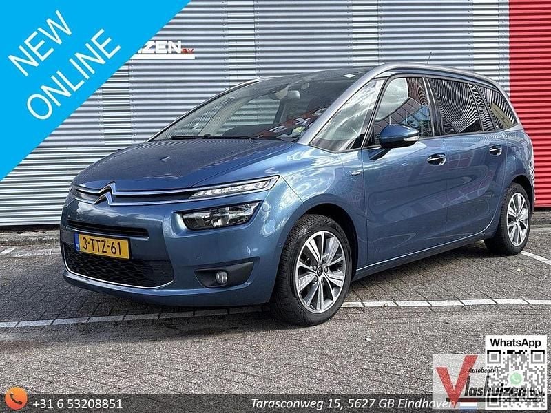 Blau Gebraucht 2014 Citroën Grand C4 Picasso Exclusive Van / Kleinbus | 6.350 € (Guter Preis) - Bild 1/4