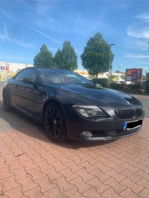 Schwarz Gebraucht 2007 BMW 630 Cabriolet Cabrio | 11.490 € (Fairer Preis) - Bild 1/4