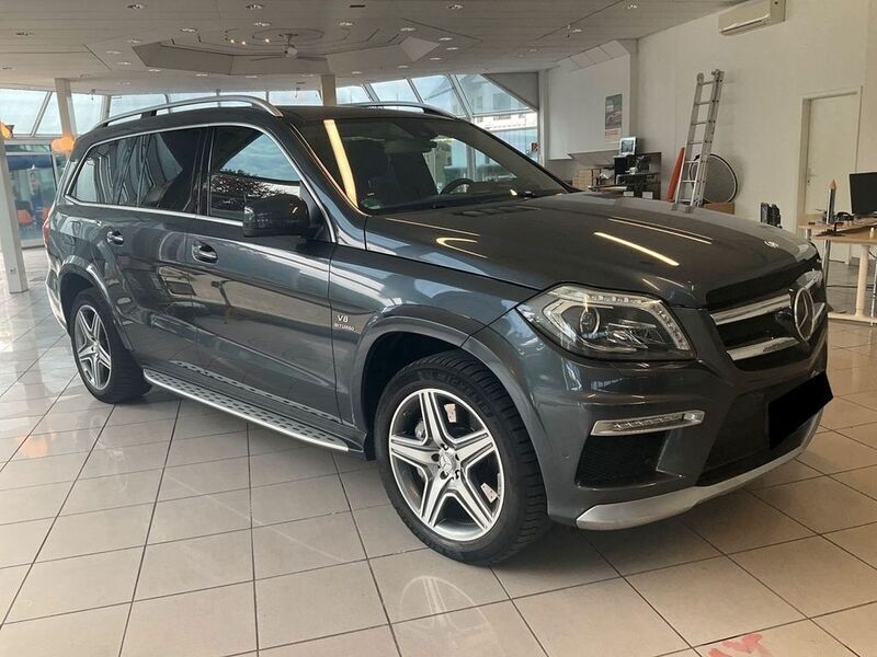 Grau Gebraucht 2015 Mercedes GL63 AMG AMG SUV | 26.999 € (Etwas zu teuer) - Bild 1/4