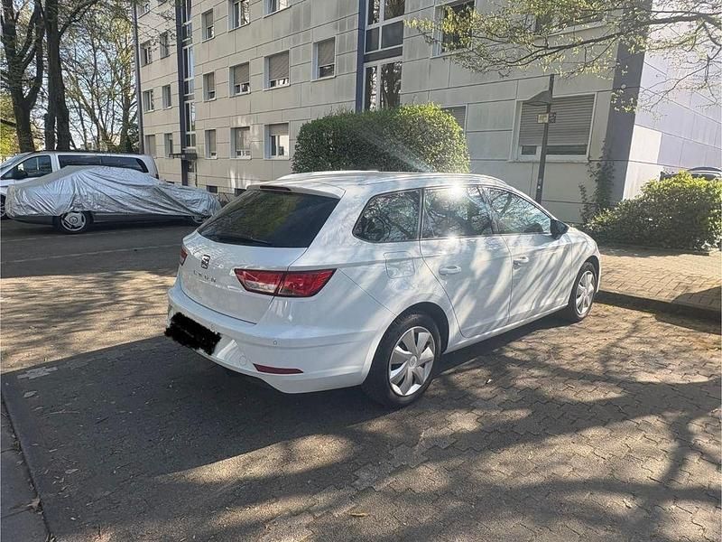 Gebraucht Seat Leon ST Style 110 PS (80 kW) 2018 Weiß Kombi