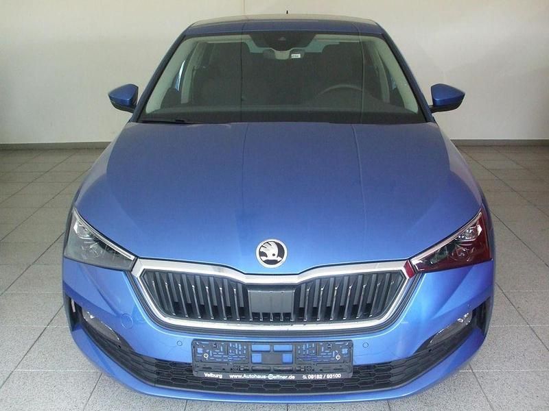 Gebraucht Skoda Scala Style 110 PS (80 kW) 2021 Blau Kleinwagen