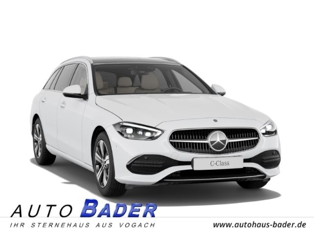 Weiß Gebraucht 2023 Mercedes C220 Advanced Kombi | 43.400 € (Etwas zu teuer) - Bild 1/4
