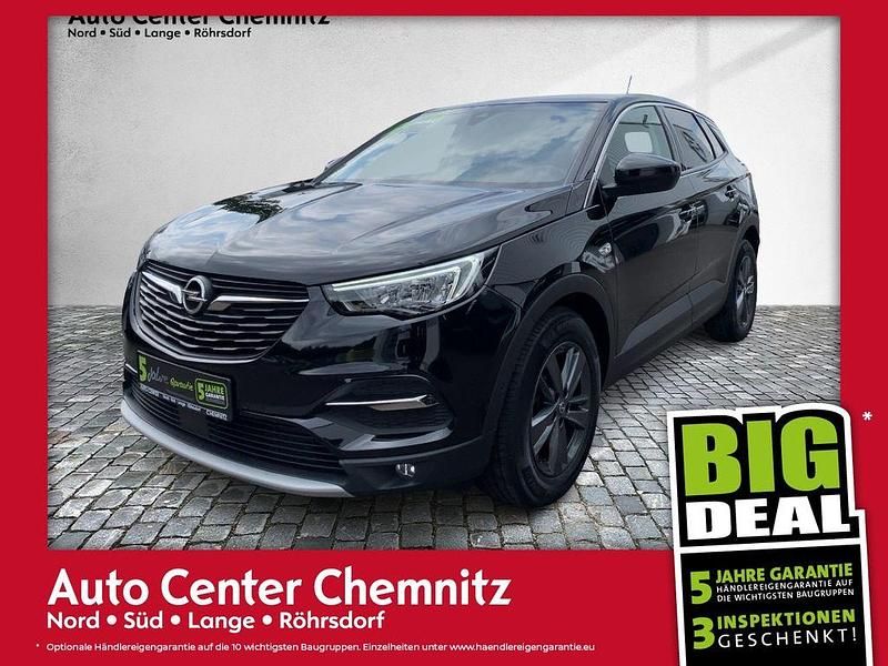 Schwarz Gebraucht 2021 Opel Grandland X SUV | 18.429 € (Guter Preis) - Bild 1/4