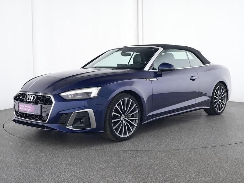 Navarrablau Gebraucht 2021 Audi A5 S-Line Coupé | 33.895 € (Superpreis) - Bild 1/4