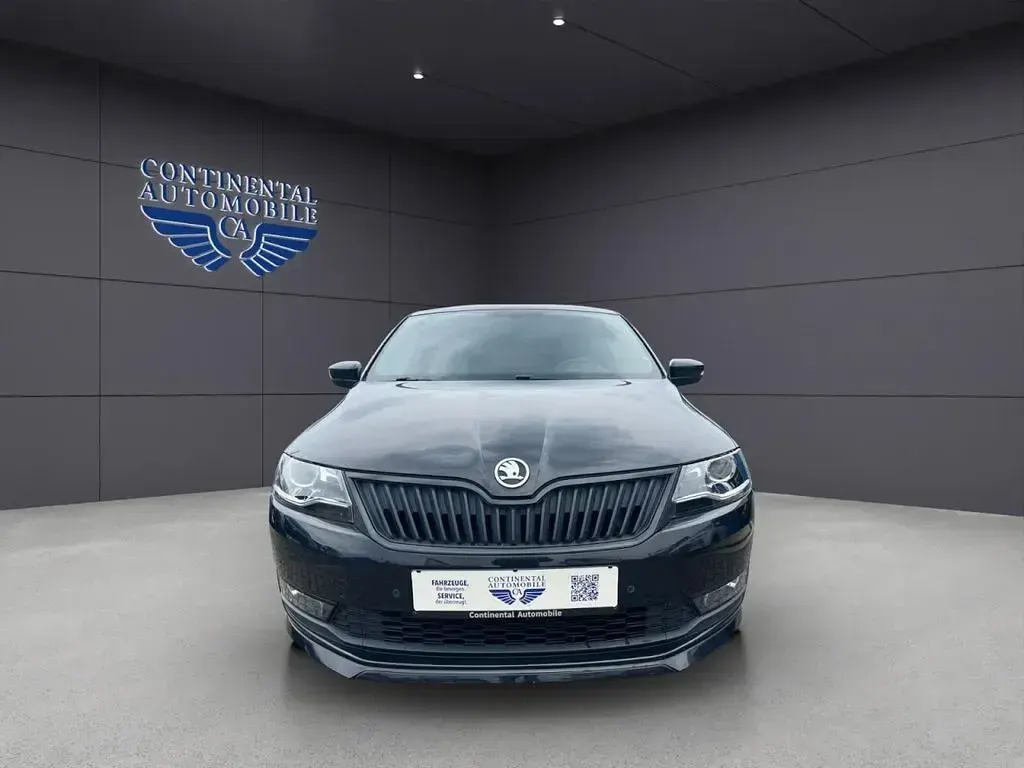 Gebraucht Skoda Rapid 125 PS (91 kW) 2018 Schwarz Kleinwagen