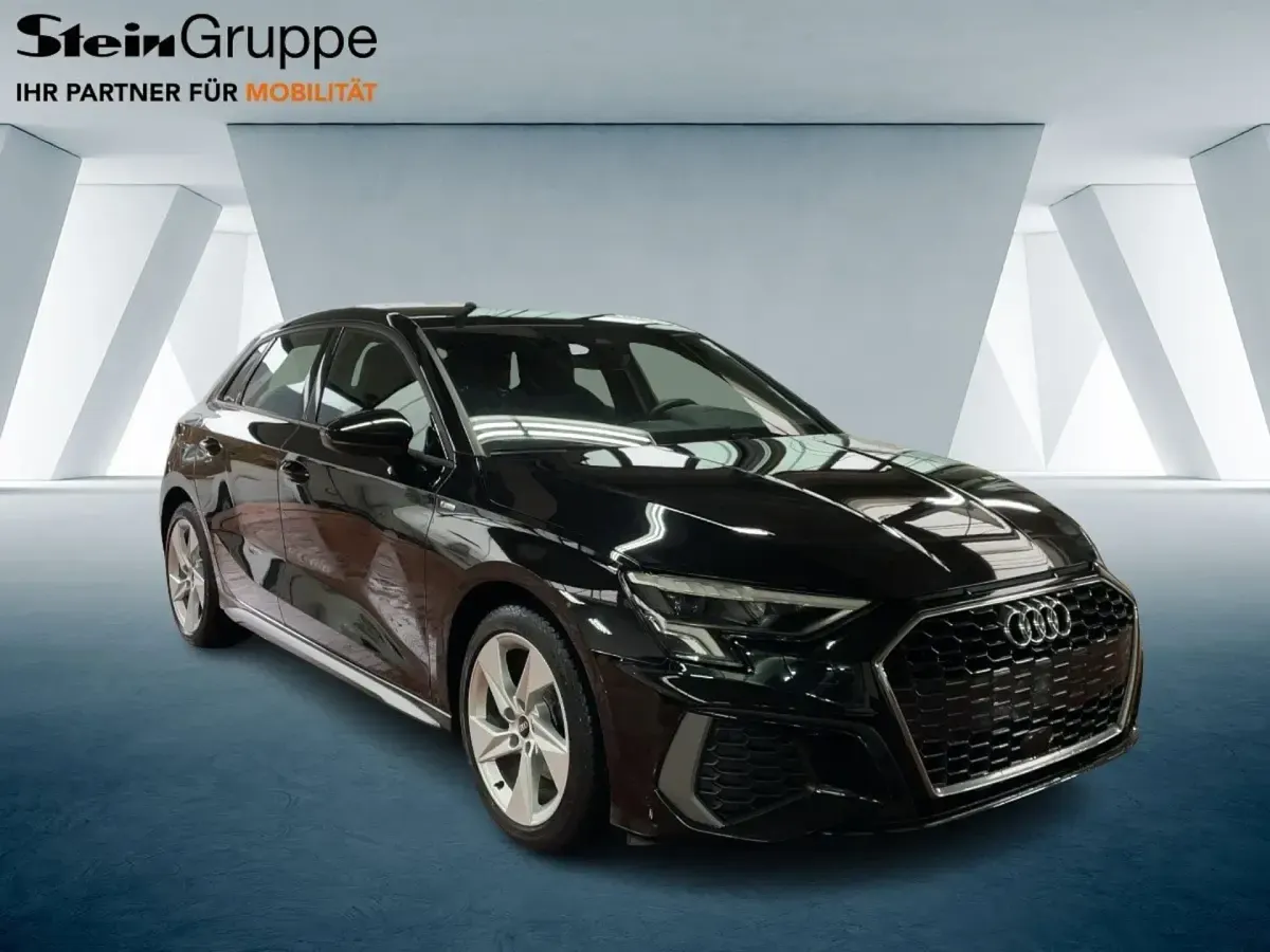Gebraucht Audi A3 S-Line 110 PS (80 kW) 2023 Schwarz Limousine