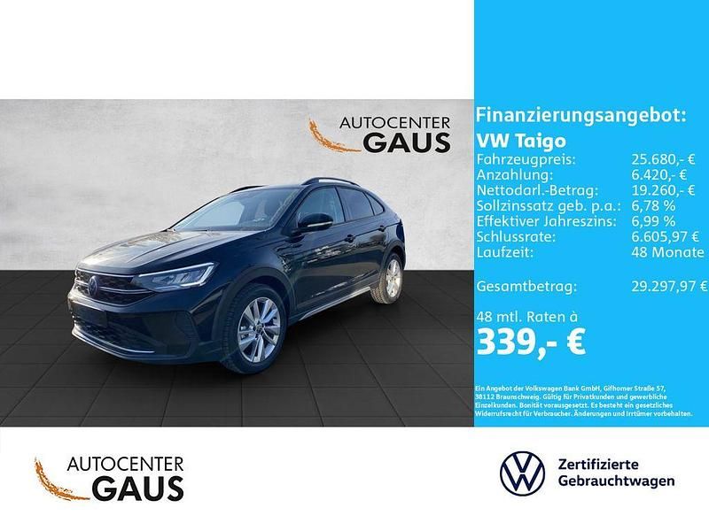 Schwarz Gebraucht 2025 VW Taigo Goal SUV | 25.680 € (Fairer Preis) - Bild 1/3