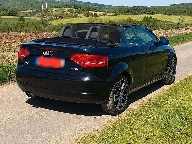 Gebraucht Audi A3 Cabriolet 105 PS (77 kW) 2008 Schwarz Cabrio