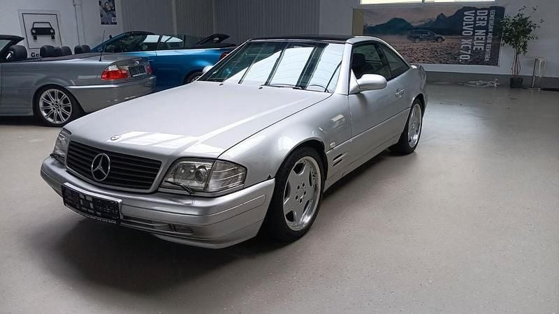 Silber Gebraucht 2000 Mercedes SL500 Cabrio | 10.990 € - Bild 1/4