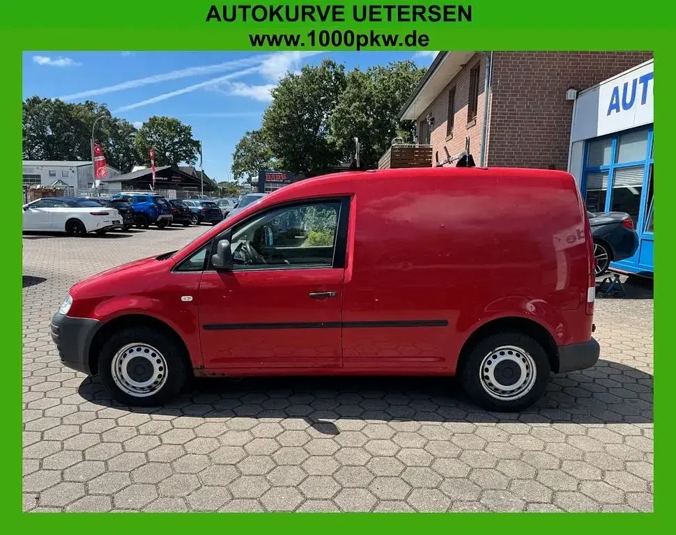 Gebraucht VW Caddy 69 PS (50 kW) 2005 Rot Van / Kleinbus