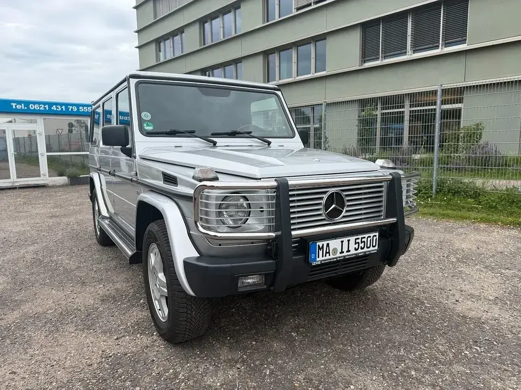 Gebraucht Mercedes G500 296 PS (217 kW) 1998 Silber SUV