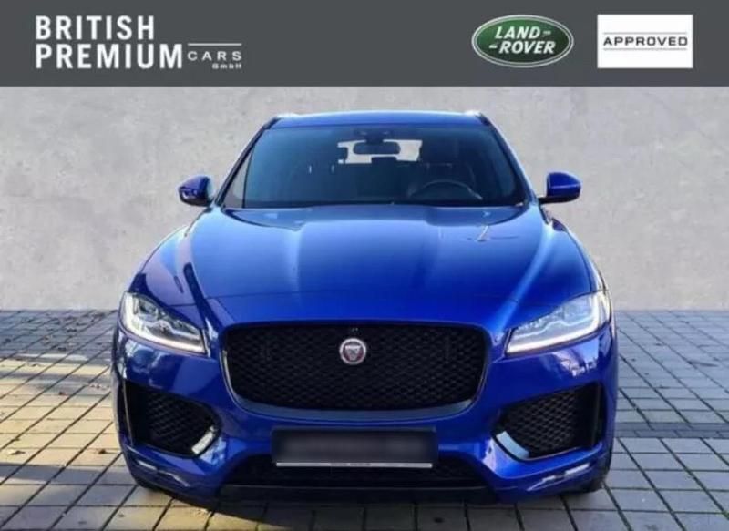 Blau Gebraucht 2017 Jaguar F-Pace First Edition SUV | 33.500 € - Bild 1/4