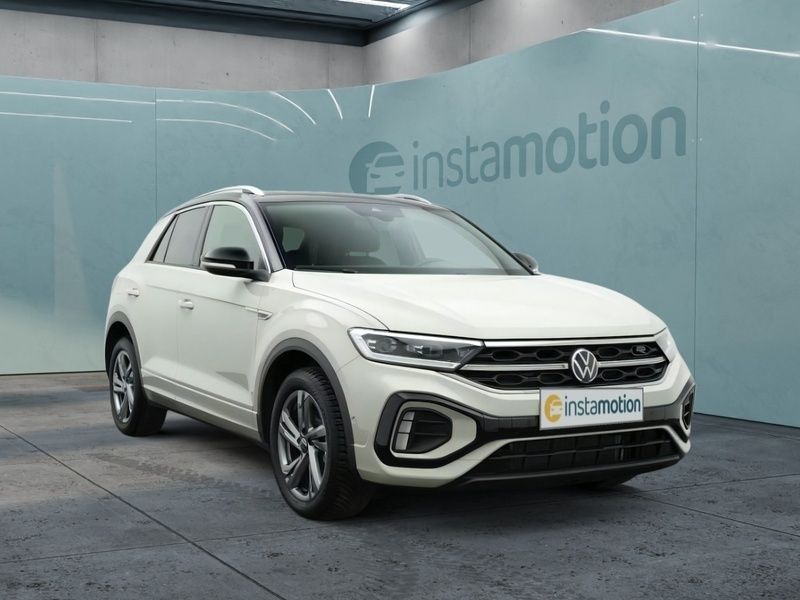 Grau Gebraucht 2024 VW T-Roc R-line SUV | 33.749 € (Etwas zu teuer) - Bild 1/4