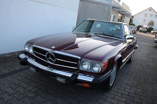 Gebraucht Mercedes 560 231 PS (169 kW) 1987 Pajettrot (metallic) Cabrio