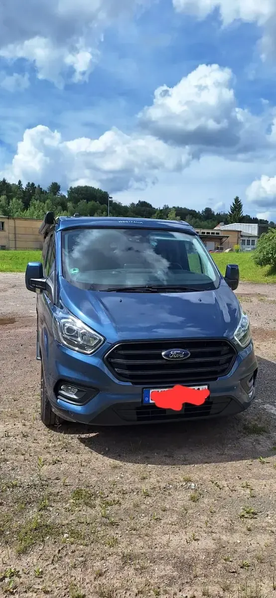 Gebraucht Ford Transit Custom Nugget 130 PS (95 kW) 2022 Blau Van / Kleinbus