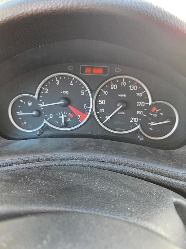 Gebraucht Peugeot 206 110 PS (80 kW) 2003 Schwarz Kleinwagen