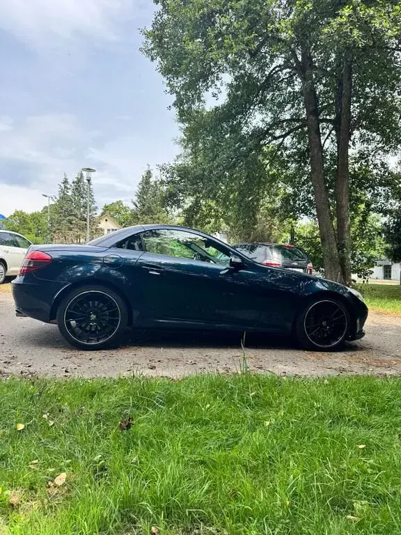 Gebraucht Mercedes SLK350 272 PS (200 kW) 2005 Blau Cabrio