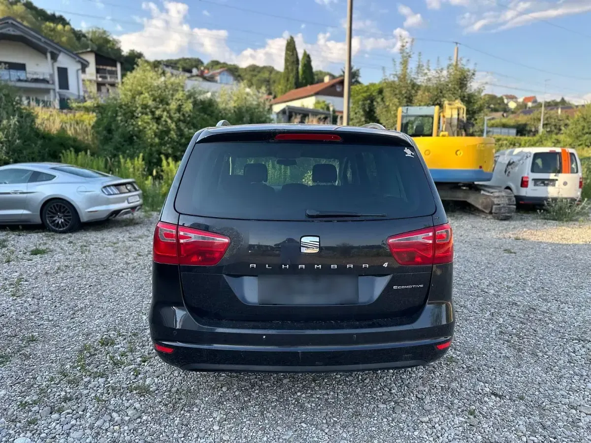 Gebraucht Seat Alhambra Style 140 PS (102 kW) 2013 Schwarz Van / Kleinbus