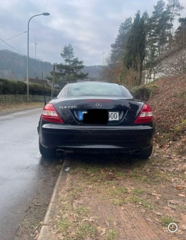 Gebraucht Mercedes SLK200 184 PS (135 kW) 2008 Schwarz Cabrio