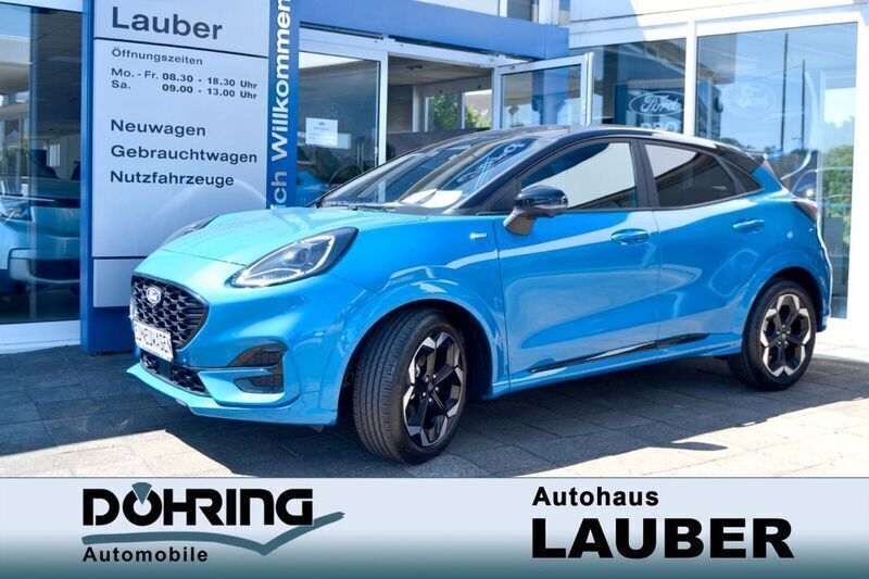 Digital aqua blue Neu 2025 Ford Puma ST-Line X SUV | 30.975 € (Teuer) - Bild 1/4