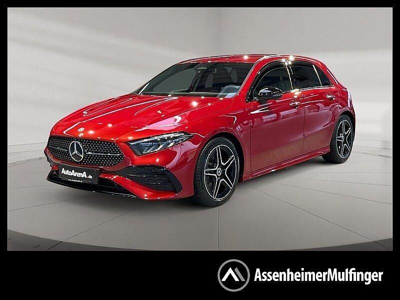 Designo patagonienrot metallic Gebraucht 2024 Mercedes A220 AMG Limousine | 34.766 € (Superpreis) - Bild 1/4