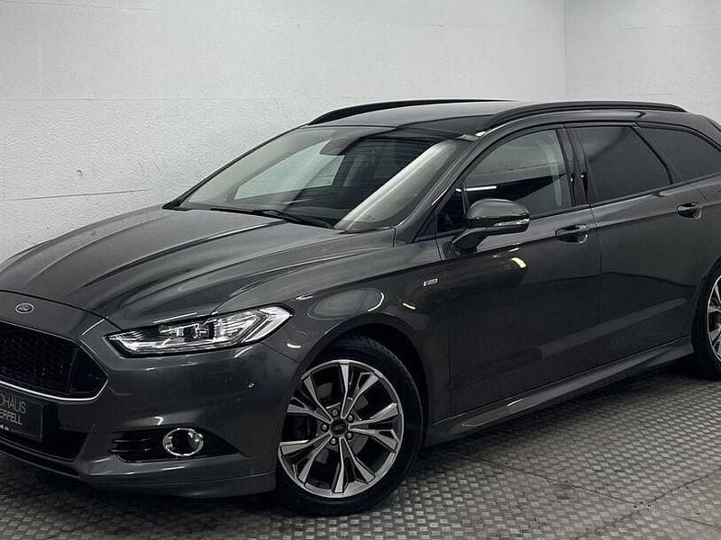 Magneticgrau (metallic) Gebraucht 2017 Ford Mondeo ST-Line Kombi | 12.800 € (Guter Preis) - Bild 1/4
