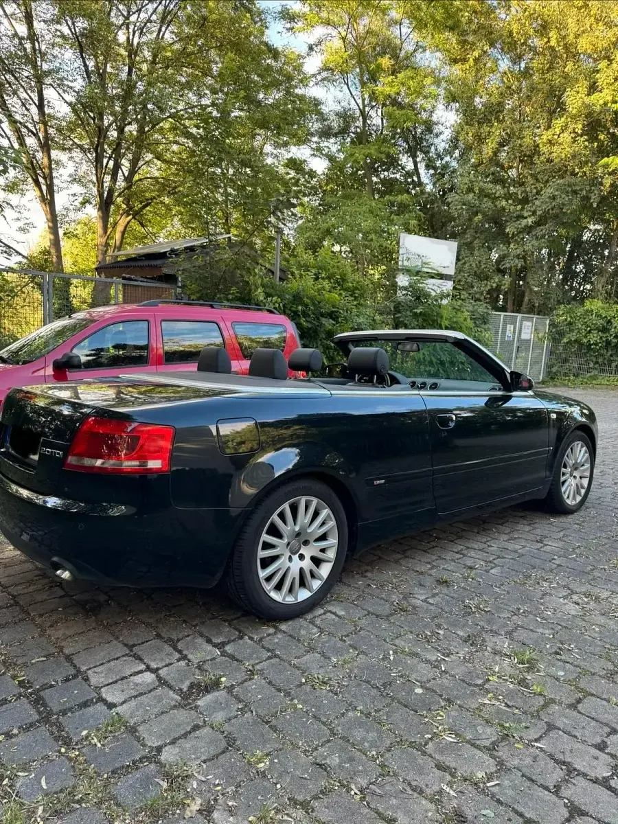 Gebraucht Audi A4 Cabriolet S-Line 140 PS (102 kW) 2007 Schwarz Cabrio
