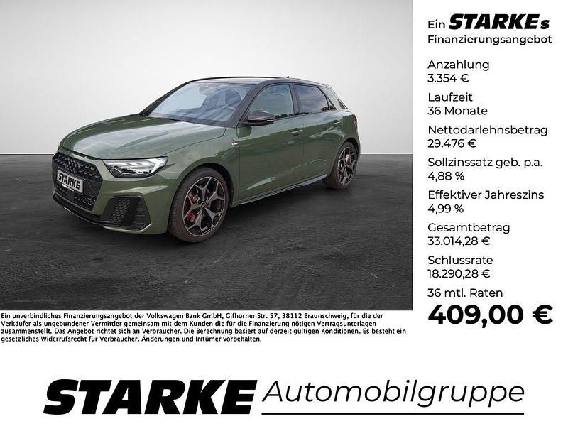 Grün Gebraucht 2023 Audi A1 Sportback S-Line Kleinwagen | 32.830 € (Etwas zu teuer) - Bild 1/4