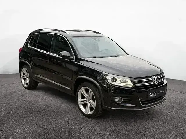 Gebraucht VW Tiguan R-line 177 PS (130 kW) 2015 Schwarz SUV