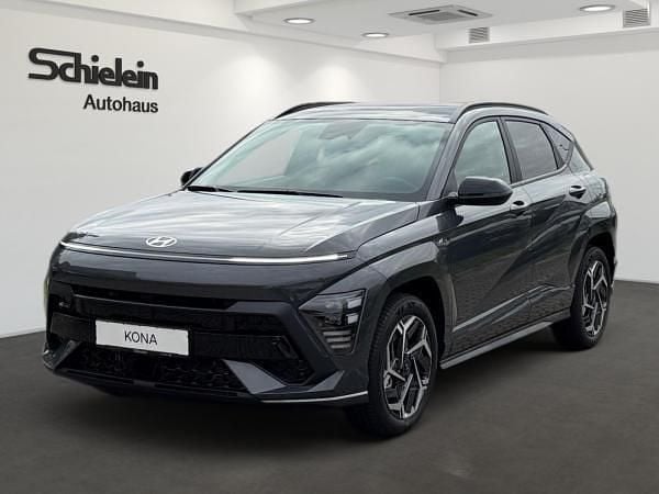 Grau (ecotronic gray) Neu 2025 Hyundai Kona N Line SUV | 25.715 € (Superpreis) - Bild 1/4