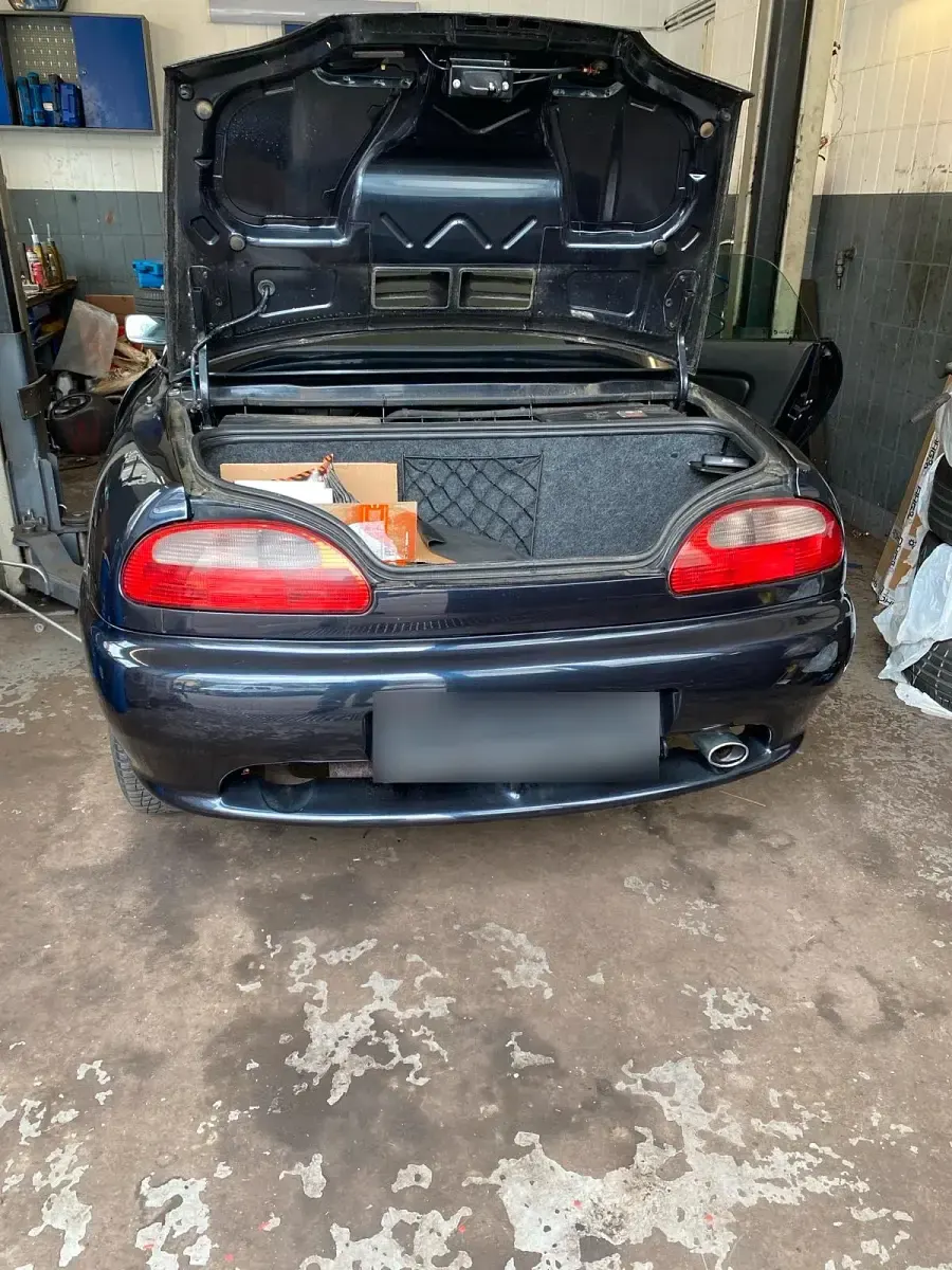 Gebraucht MG F 120 PS (88 kW) 1999 Blau Cabrio