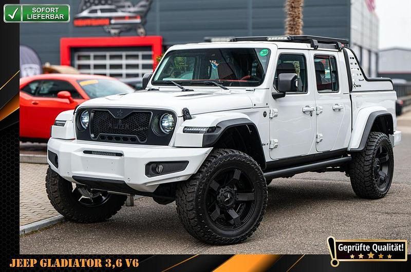 Bright white Gebraucht 2022 Jeep Gladiator Rubicon Abholung | 84.999 € - Bild 1/4