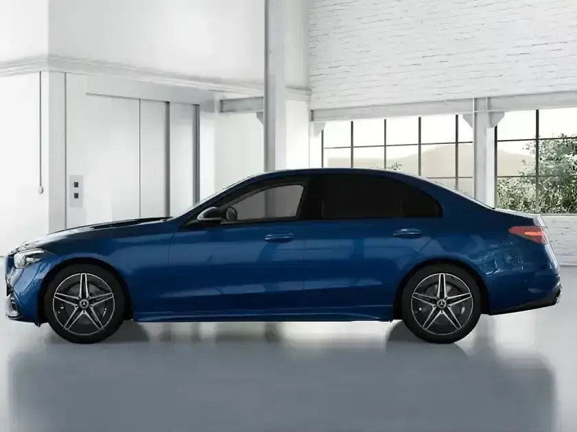 Gebraucht Mercedes C200 AMG 163 PS (119 kW) 2025 Blau spektralblau metallic Limousine