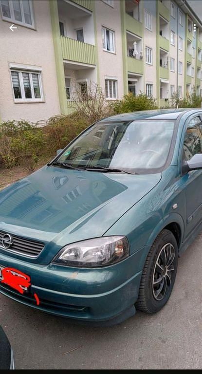 Usata Opel Astra 101 CV (74 kW) 2003 Verde Berlina