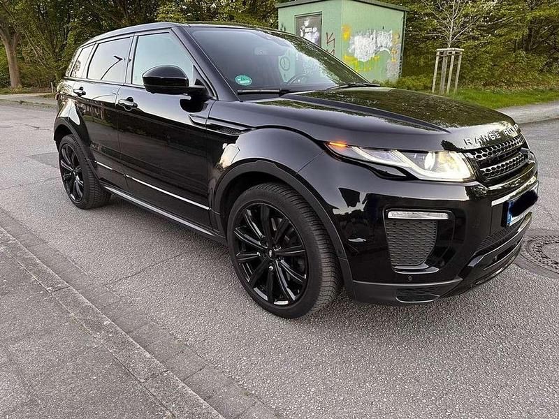 Schwarz Gebraucht 2018 Land Rover Range Rover evoque Black Edition SUV | 21.500 € (Guter Preis) - Bild 1/4