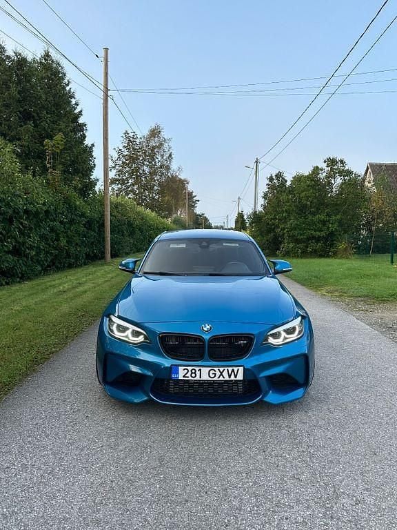 Blau Gebraucht 2018 BMW M2 Performance Coupé | 32.999 € (Superpreis) - Bild 1/4