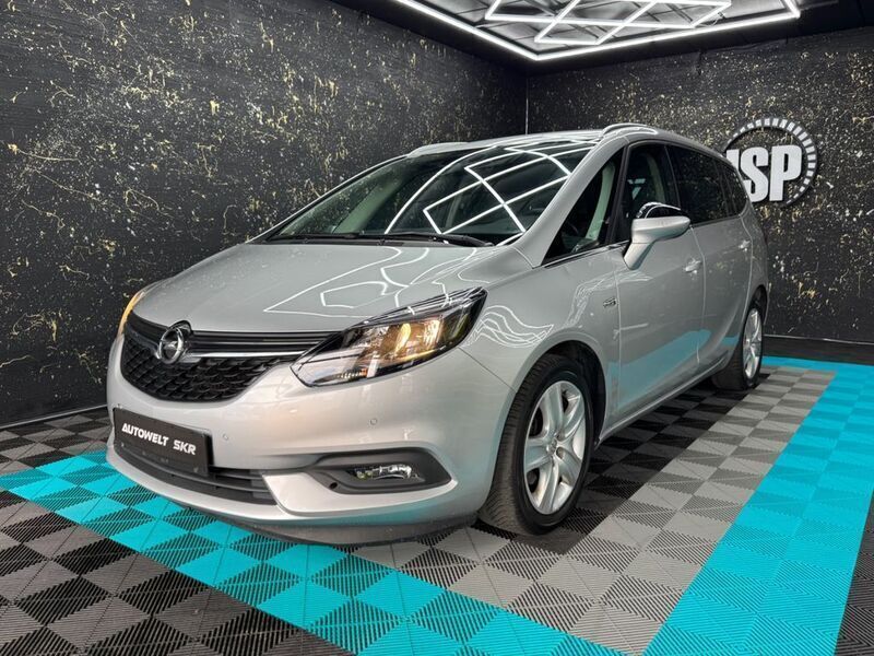 Silber Gebraucht 2018 Opel Zafira Edition Van / Kleinbus | 11.399 € (Fairer Preis) - Bild 1/4