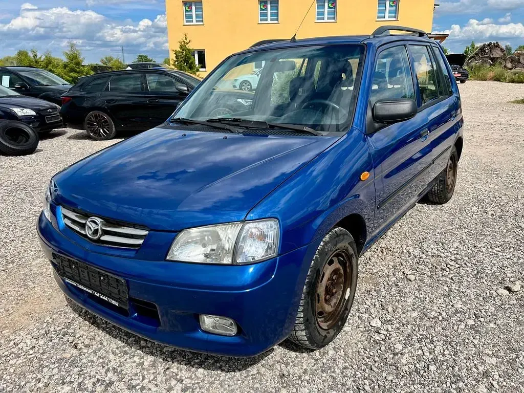 Gebraucht Mazda Demio Active 75 PS (55 kW) 2001 Blau Kleinwagen
