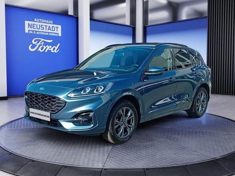 Chromablau metallic Gebraucht 2021 Ford Kuga ST-Line X SUV | 24.990 € (Etwas zu teuer) - Bild 1/4