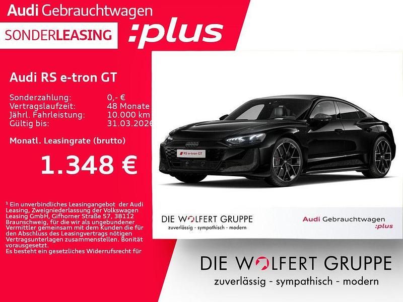 Schwarz Gebraucht 2024 Audi e-tron GT quattro Performance Limousine | 135.999 € (Etwas zu teuer) - Bild 1/4
